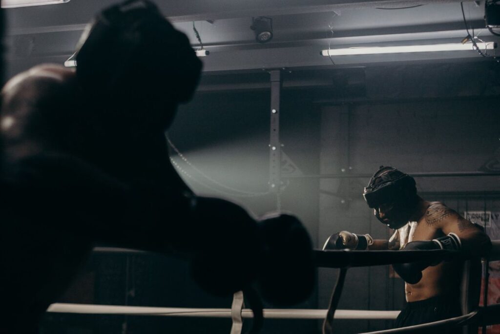 Boxers Preparing Match