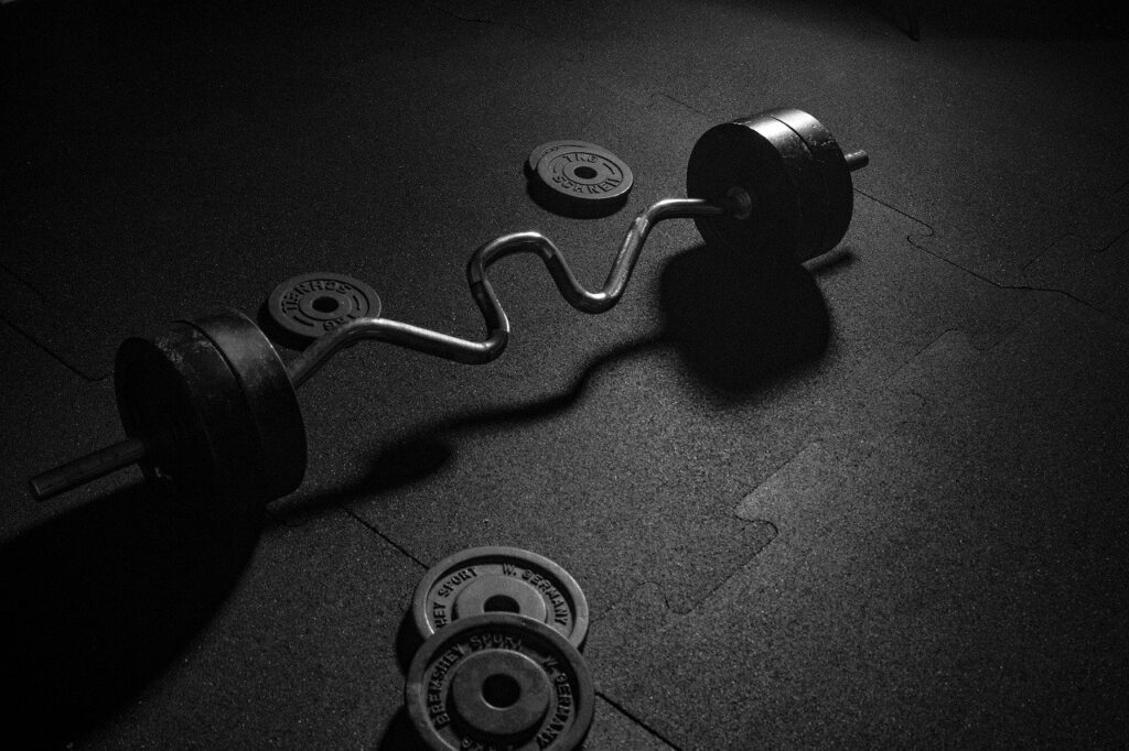 barbell-floor