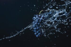 grapes-water-effect